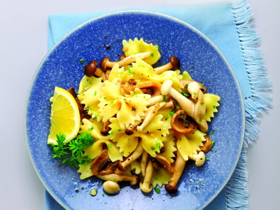 Resep Mushroom Pasta Salad 