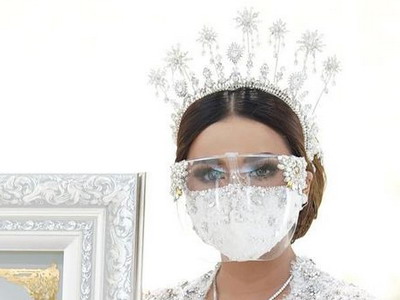 Cara Membuat Face Shield ala Aurel Hermansyah