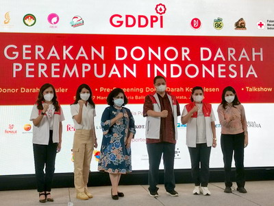 Aksi Donor Darah Komunitas 8 Organisasi Perempuan