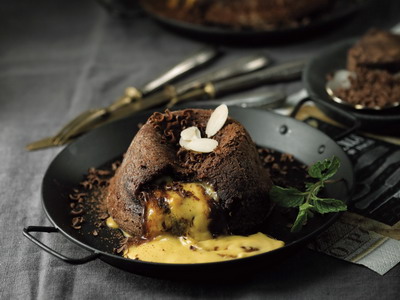 Resep Lava Cake Telur Asin