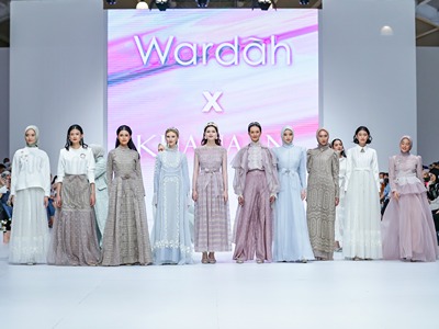 Karya-Karya Kolaboratif dalam Beauty Forward in Unity di JFW 2023