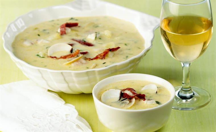 Resep New England- style Clam Chowder. 